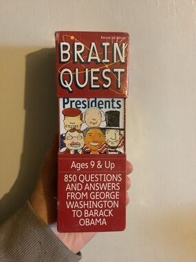Presidents Quiz Game - Red - Educational Kids Toy
